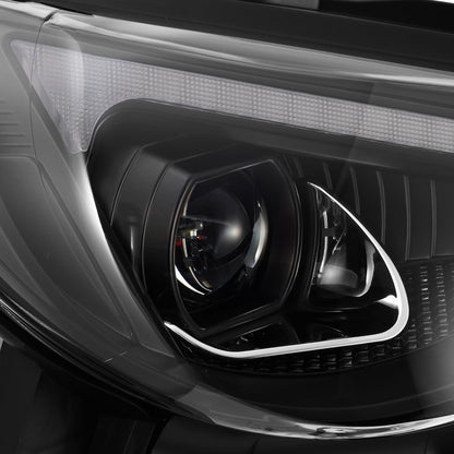 AlphaRex 13-20 Toyota GT86/Subaru BRZ/Scion FRS LUXX-Series LED Proj Hdlights Alpha Blk Seq Sig/DRL