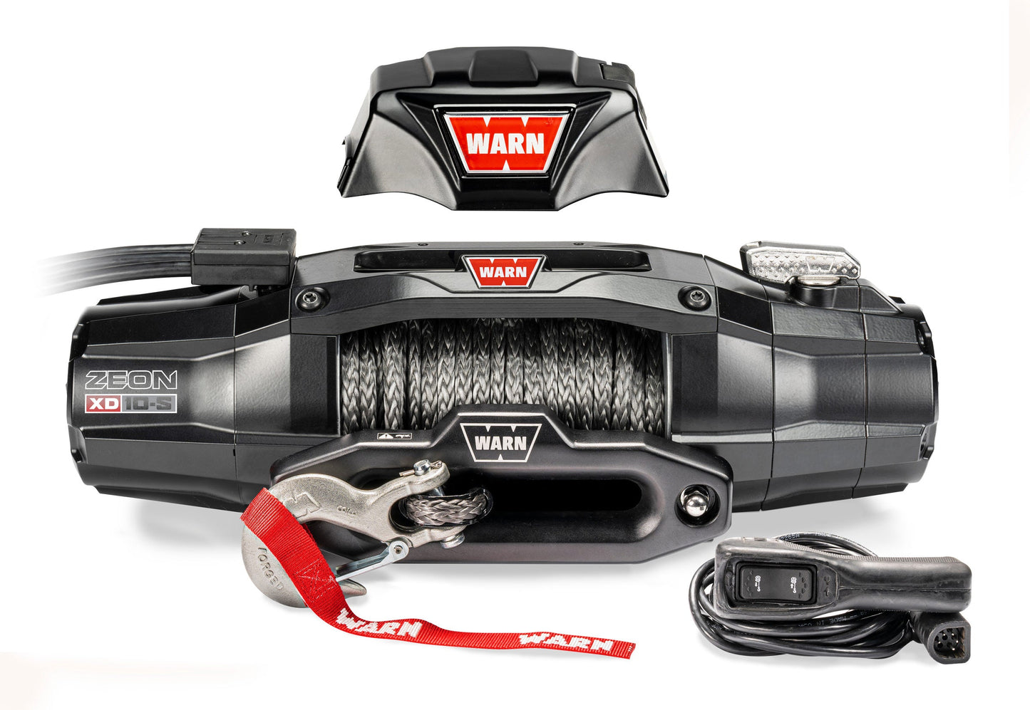WARN 110010 ZEON XD 10-S 10000 lb Series Winch 100' 3/8 Spydura Synthetic Rope