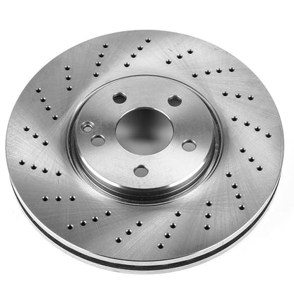 PowerStop Front Brake Rotor | Mercedes-Benz E350 (07-09) (EBR861)