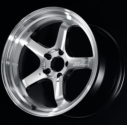 (set of 4) Advan GT Beyond-R Machining/Diamond Cutting | 18x12" +25mm | 5x114.3mm Wheels