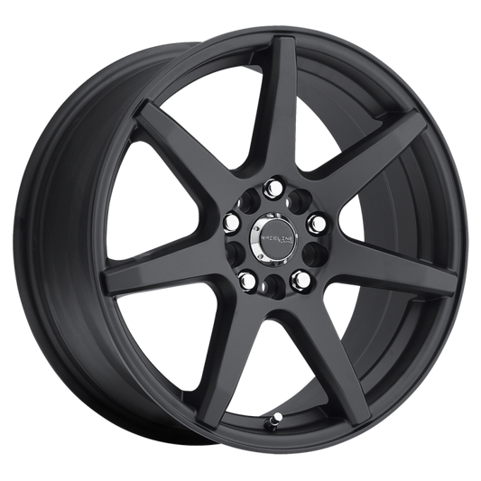 Raceline 131 Evo Satin Black | 16x7" +40mm | 5x100/5x114.3mm Wheel