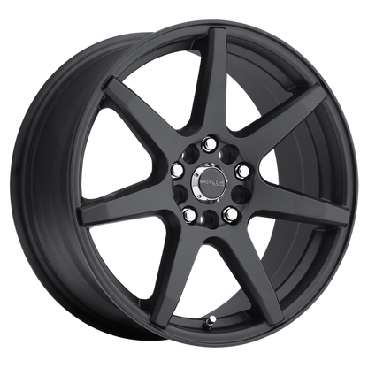 Raceline 131 Evo Satin Black | 17x7.5" +40mm | 5x100/5x114.3mm Wheel