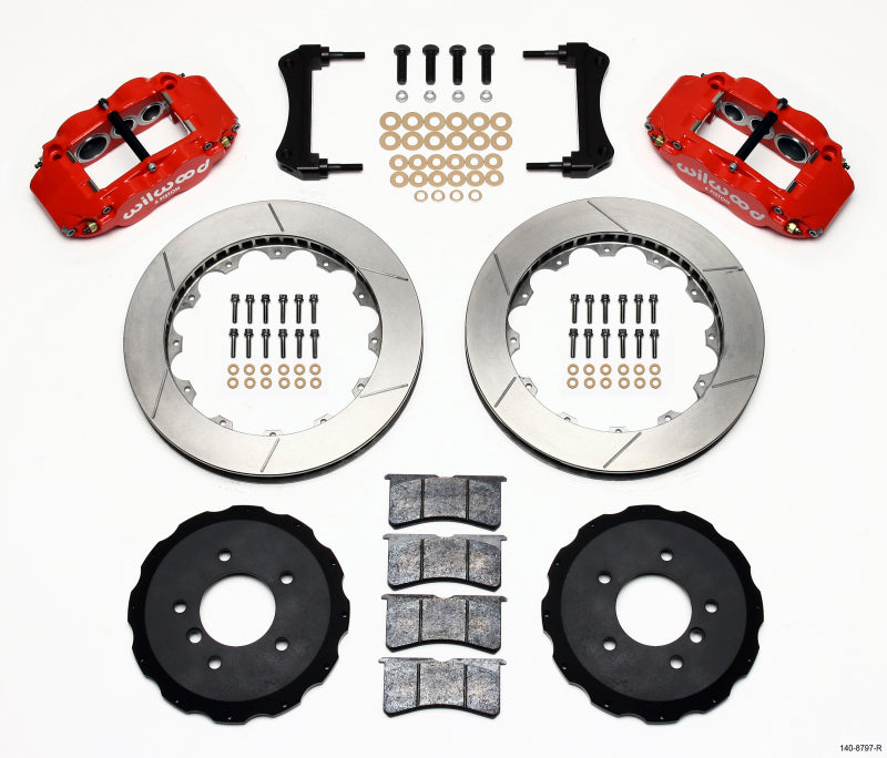 Wilwood Narrow Superlite 6R Front Hat Kit | BMW M3 (92-99) (140-8797-R)