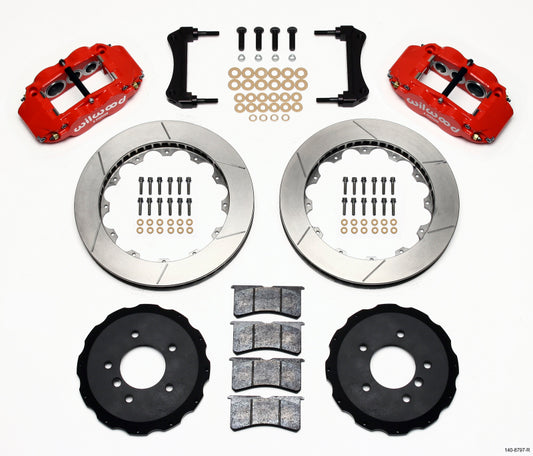 Wilwood Narrow Superlite 6R Front Hat Kit | BMW M3 (92-99) (140-8797-R)