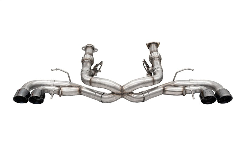 CORSA 3.0 in Cat-Back 4.5 in Pro-Series Tips | 2020-24 Corvette C8 (w/o Factory NPP) (21102, 21104)