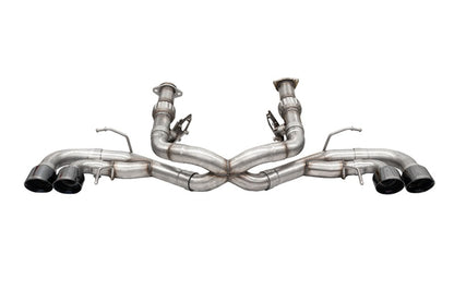 CORSA 3.0 in Cat-Back 4.5 in Pro-Series Tips | 2020-24 Corvette C8 (w/o Factory NPP) (21102, 21104)