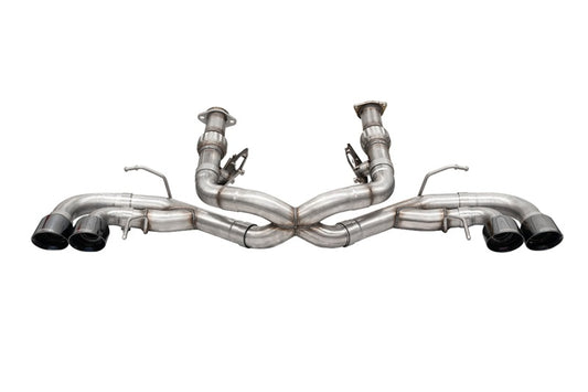 CORSA 3.0 in Cat-Back 4.5 in Pro-Series Tips | 2020-24 Corvette C8 (w/o Factory NPP) (21102, 21104)