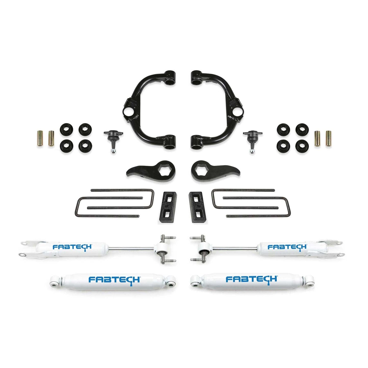 Fabtech 3.5in BJ UCA Kit w/ Performance Shocks | GM K3500HD (20-21) (K1179)