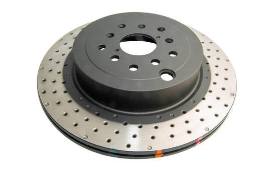 DBA Rear Cross Drilled/Dimpled 4000 XD Series Rotor | Subaru WRX STi (04-17) (DBA43051XD-10)