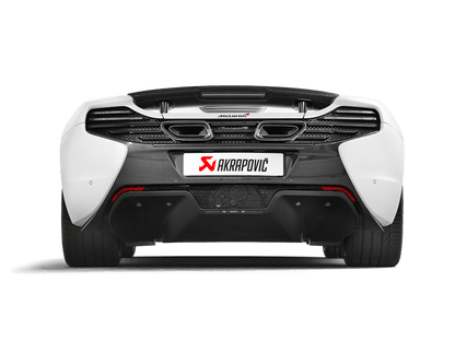 Akrapovic 14-17 McLaren 650S/650S Spyder Slip-On Line (Titanium) w/ Carbon Tips