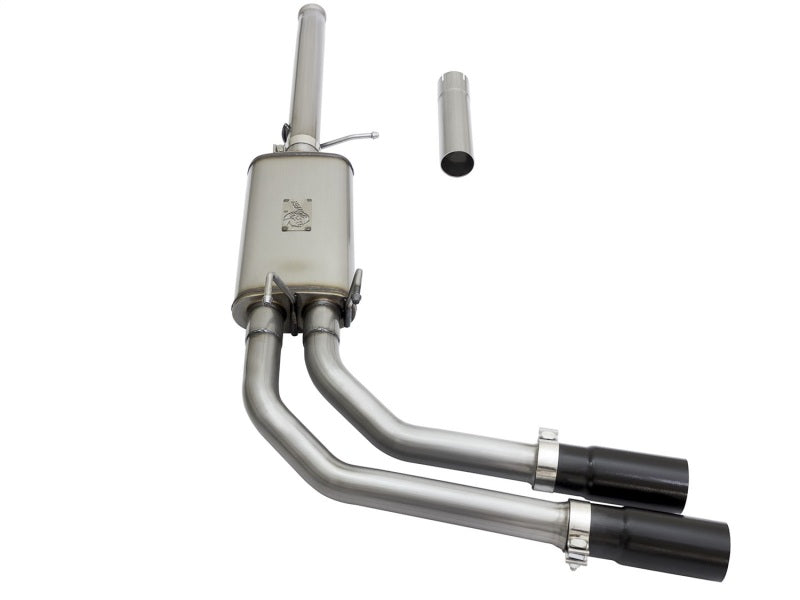 aFe Rebel Series 3in Middle Side Exit SS Exhaust | Chevrolet Silverado/GMC Sierra 1500 (09-16) (49-44062-B)