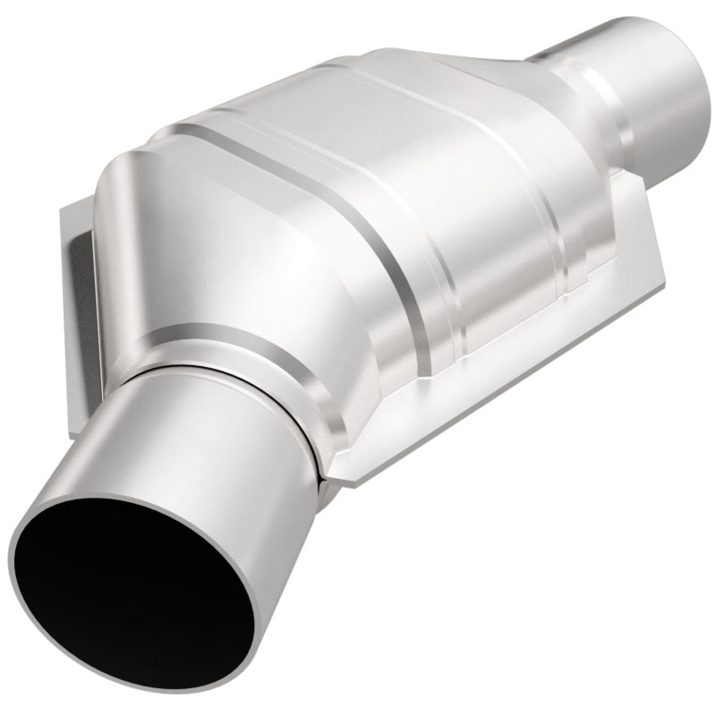MagnaFlow Universal 2.5 Angled Inlet Cat | Mustang (79-04)