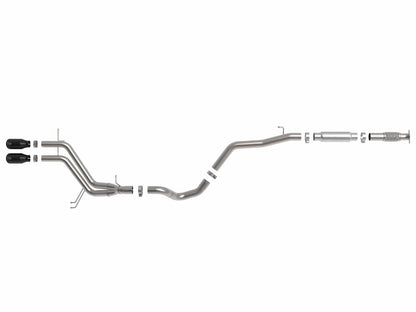 aFe Takeda 2-1/2in to 3in SS-304 Cat-Back Exhausts w/ Black Tip 13-17 Hyundai Veloster L4-1.6L