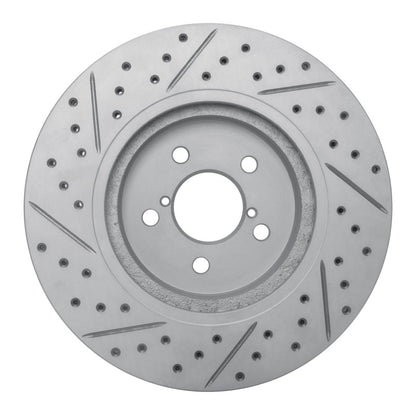 DFC 17-23 Subaru Crosstrek Front R Drilled & Slotted Rotor | Impreza/Crosstrek (830-13037R)