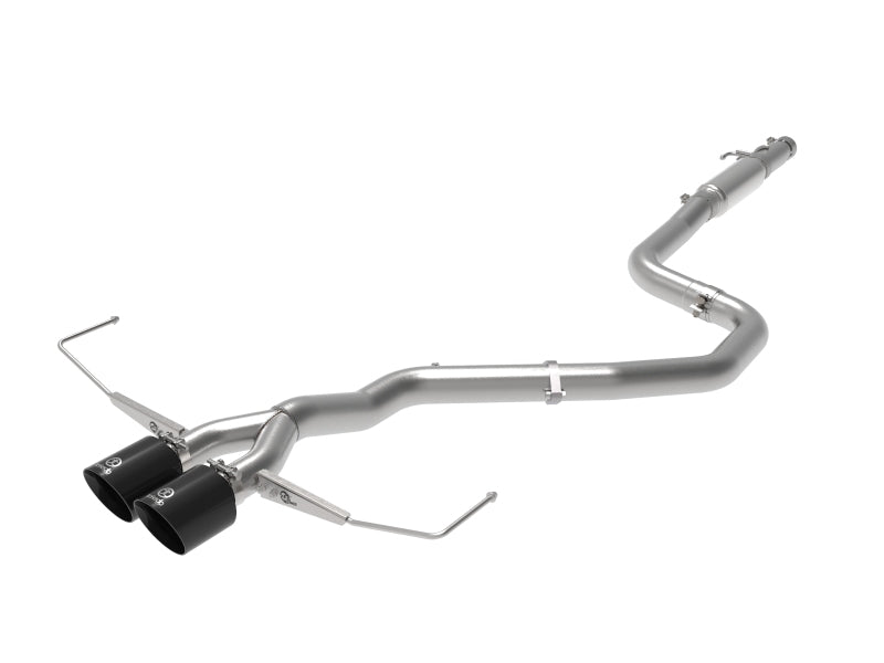 aFe Takeda 3in to 2-1/2in SS Cat-Back Exhaust | Hyundai Veloster 19-21 (49-37011-P)
