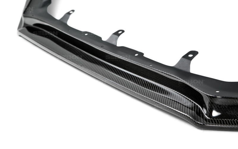 Seibon MB3-Style Carbon Fiber Front Lip | Subaru STI/WRX (15+)