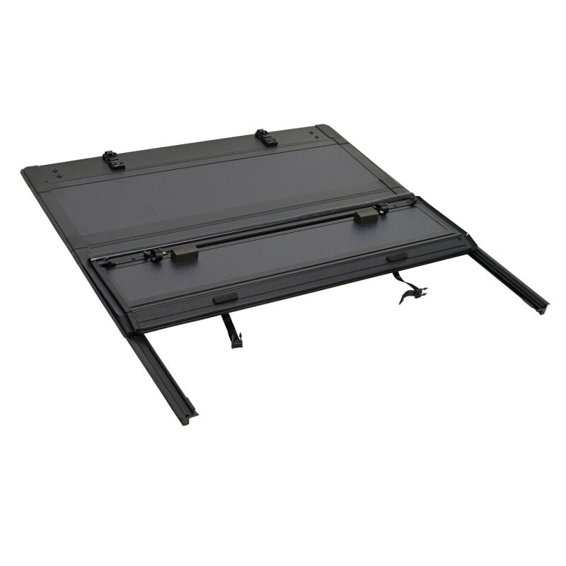 Westin 07-13 Chevy/GMC 1500 5ft.8in. Bed Hard Tri-Fold Tonneau Cover - Black