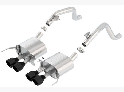 Borla Axle-Back Exhaust System - ATAK | 2014-2019 Chevrolet Corvette 6.2L (11869)
