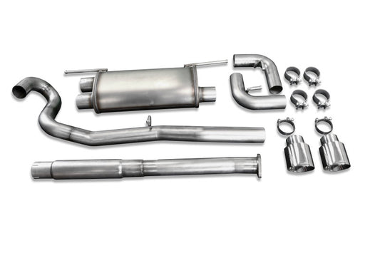 JBA 2-1/2in 304SS Cat-Back Exhaust w/ Tips | Toyota 86 (12-16) / Subaru BRZ (12-21) (30-9030)