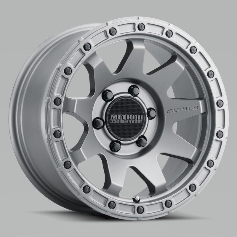 (set of 4) Method Wheels MR317 Matte Titanium | 18x9" +18mm | 6x135mm Wheel