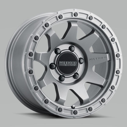 (set of 4) Method Wheels MR317 Matte Titanium | 18x9" +18mm | 6x135mm Wheel
