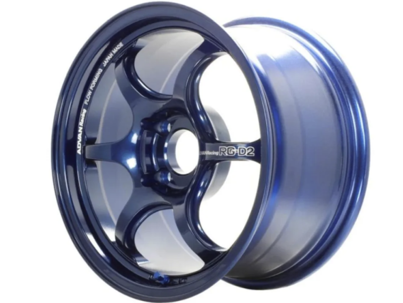 (set of 4) Advan RG-D2 for Truck Racing Indigo Blue | 18x9" +0mm | 6x139.7mm Wheels