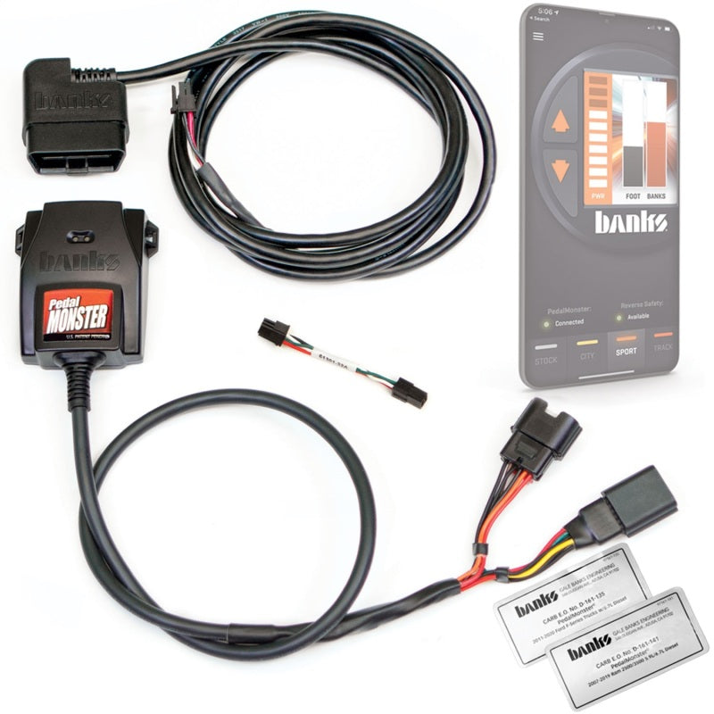 Banks 64310-C PedalMonster Throttle Sensitivity Booster for 07-19 Ram/11-20 F250