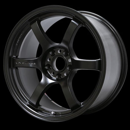 (set of 4) Gram Lights 57DR Semi Gloss Black | 15x8.0" +28mm | 4x100mm Wheel