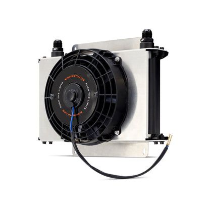 Mishimoto Universal Oil Cooler Kit 25-Row Cooler and 1x 8in Fan