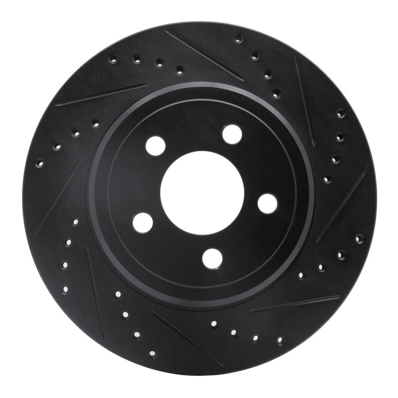 DFC D&S Black Brake Rotor (REAR RIGHT): Chrysler 300 (05-23)