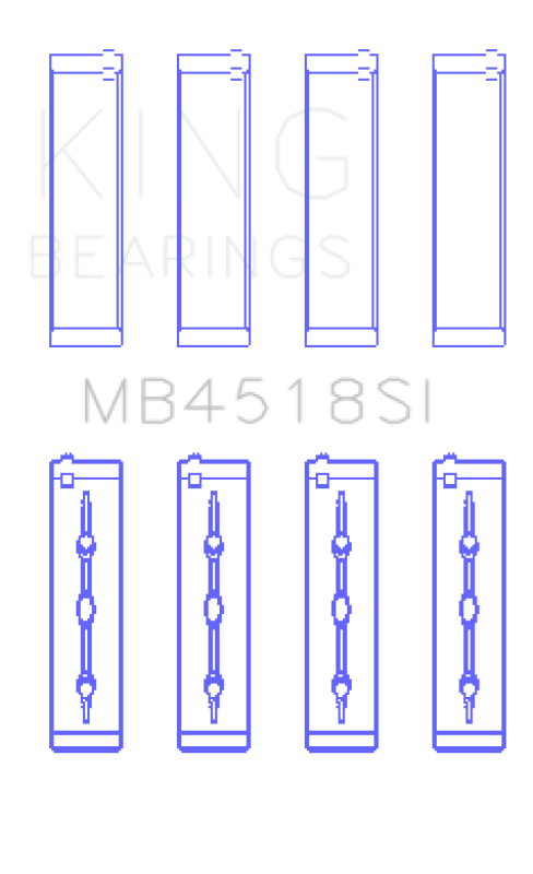 King Engine Bearings 11-20 Chrysler 300 / Dodge Grand Caravan (Size STD) Main Bearing Set