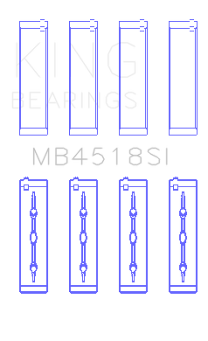 King Engine Bearings 11-20 Chrysler 300 / Dodge Grand Caravan (Size STD) Main Bearing Set