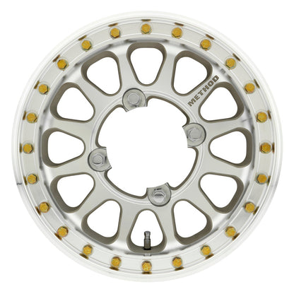 (set of 4) Method Wheels MR401-R Machined - Raw | 15x5" +0mm | 4x156mm Wheel