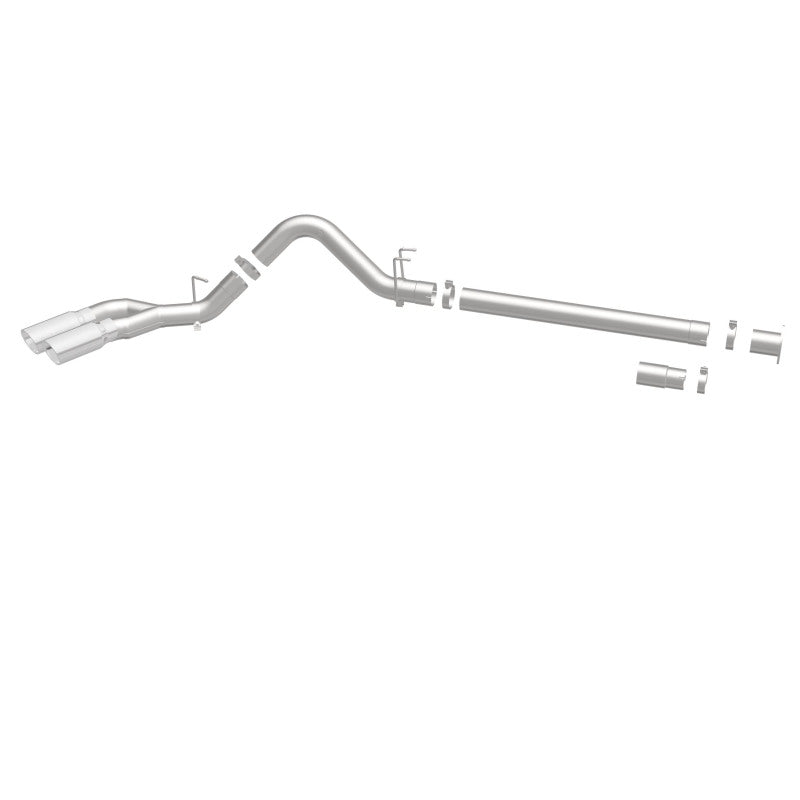 MagnaFlow 08-17 Ford F-250/350/450 4.6/6.7L DPF-Back SS 4in Dual Rear Exit | Ford Super Duty (17873)