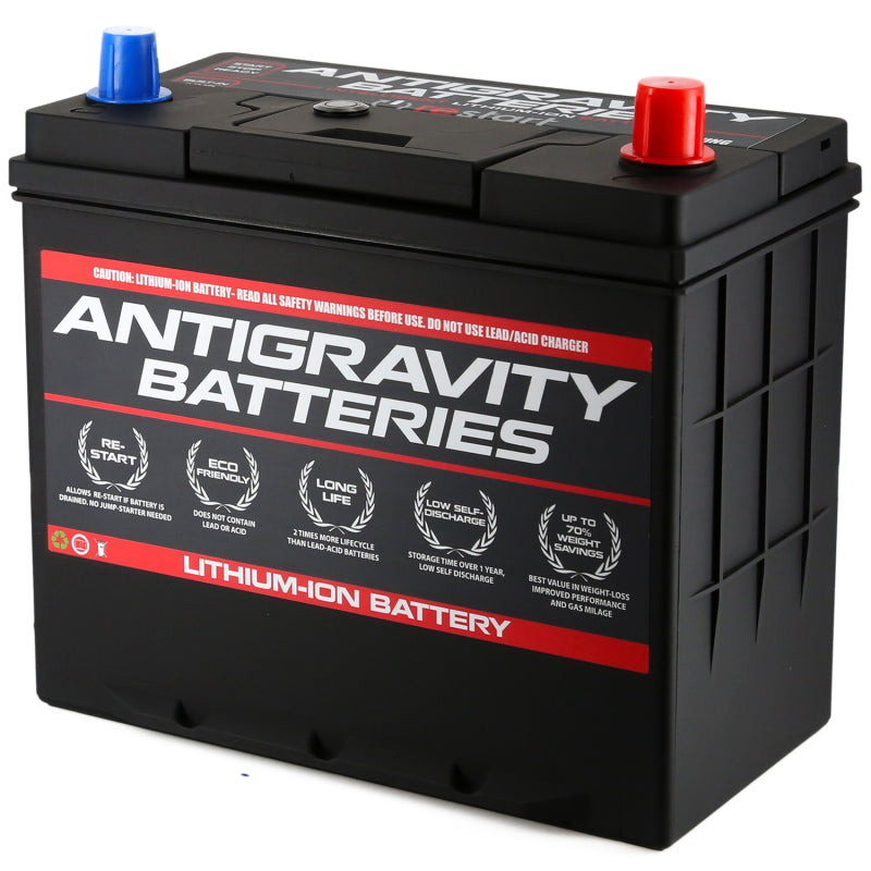 Antigravity Group 75 Lithium Car Battery with Re-Start (AG-75-24-RS)