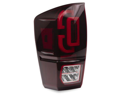 Raxiom 16-23 Toyota Tacoma XW Seq LED Tail Lights Black Housing Red Lens (TT30332)
