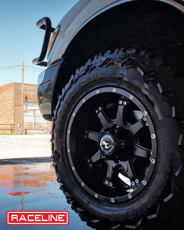 Raceline 991 Assault Satin Black | 17x9" +25mm | 6x135mm Wheel