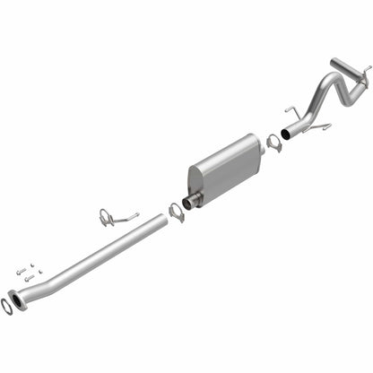 BRExhaust 2013-2017 Toyota Tacoma 2.7L Direct-Fit Replacement Exhaust System