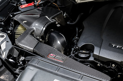 AWE Tuning AWE AirGateâ„¢ Carbon Fiber Intake for Audi B9 A4 / A5 2.0T - With Lid - 2660-15028