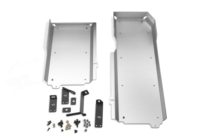 Rugged Ridge 18003.53 Exhaust & Gas-Tank Skid Plate for 2018-24 Jeep Wrangler JL