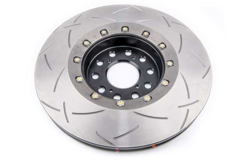 DBA 350mm x 32mm T3 D&S Slotted 2-Piece Rotor | Honda Civic 17+ Type R FK8 (DBA53700BLKS)