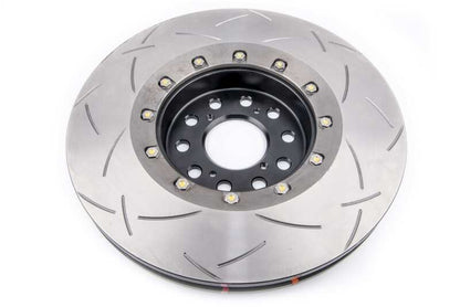 DBA 350mm x 32mm T3 D&S Slotted 2-Piece Rotor | Honda Civic 17+ Type R FK8 (DBA53700BLKS)