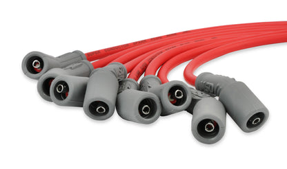 MSD 31639 Super Conductor Spark Plug Wire Set, Red