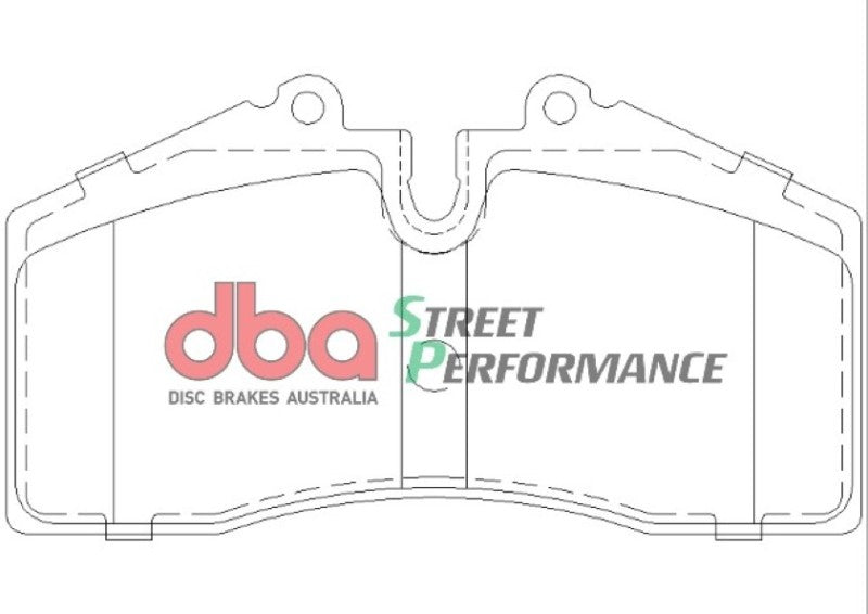 DBA SP Performance Front Brake Pads | Porsche 928 (86-91) (DB1355SP)