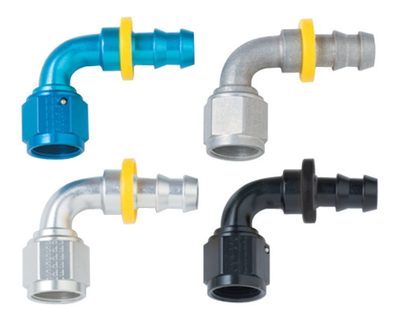 Fragola -6AN Series 8000 Push-Lite 90 Degree Hose End (209006)