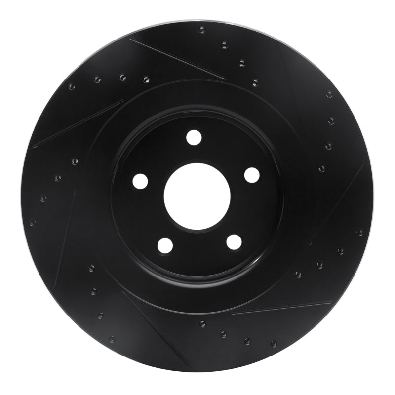DFC D&S Brake Rotor (FRONT LEFT): Jeep Grand Cherokee (06-10) - Black