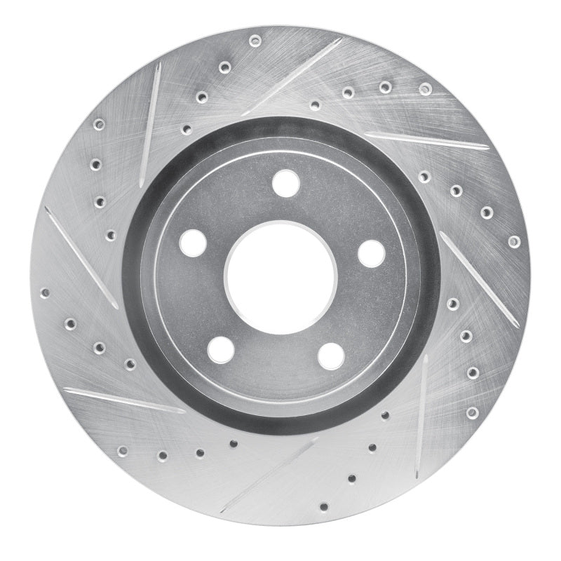 DFC D&S Silver Brake Rotor (FRONT LEFT): Dodge Durango 3.6L / 5.7L (11-25)
