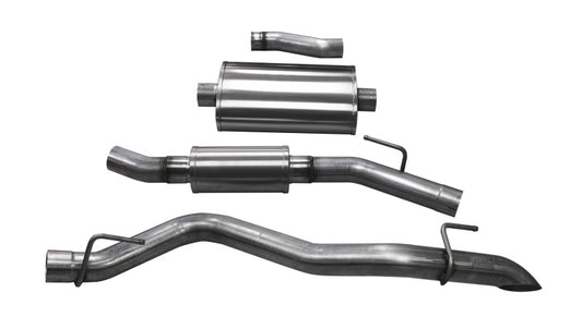 CORSA Sport, Touring / 3.0 in Cat-Back Turn Downs | 2020-25 Jeep Gladiator JT 3.6L (21061, 21063)