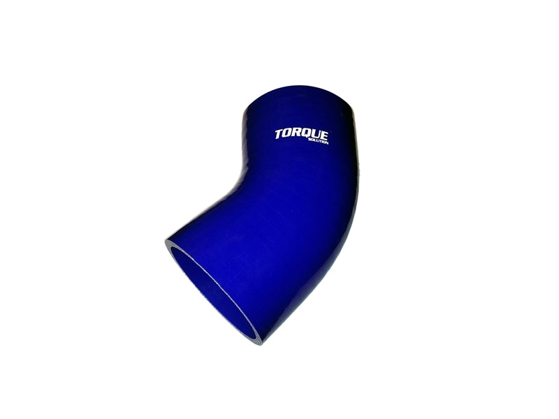 Torque Solution 45 Degree 3.5" Silicone Elbow (TS-CPLR-45D35BK)