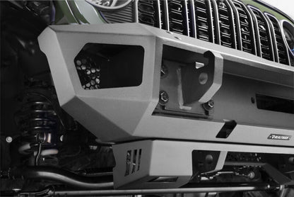 Go Rhino 18-26 Jeep Wrangler JL/JLU (Excl. LED Fog Lights) Trailline Front Stubby Bumper - Tex. Blk